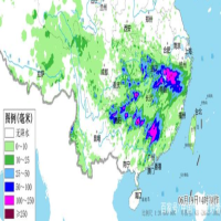 南方四省现特大暴雨 或将北抬